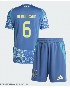 Ajax Jordan Henderson #6 Echipament de Fotbal Replică 2024-25 Copii Deplasare (+ Șorturi)